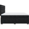 Box spring postel s matrací 180 x 200 cm samet [3290990] (Barva Světle šedá)