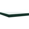 Box spring postel s matrací 180 x 200 cm samet [3290990] (Barva Světle šedá)