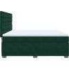 Box spring postel s matrací 180 x 200 cm samet [3290990] (Barva Světle šedá)