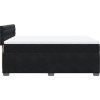 Box spring postel s matrací 160 x 200 cm samet [3286362] (Barva Černá)