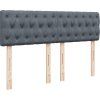Box spring postel s matrací 160 x 200 cm samet [3286362] (Barva Černá)