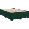 Box spring postel s matrací 160 x 200 cm samet [3286362] (Barva Černá)