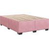 Box spring postel s matrací 160 x 200 cm samet [3286362] (Barva Černá)