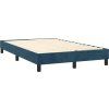 Box spring postel s matrací 120 x 200 cm samet [3141178] (Barva Růžová)