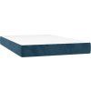 Box spring postel s matrací 120 x 200 cm samet [3141178] (Barva Růžová)