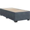Box spring postel s matrací 90x190 cm samet [3290784] (Barva Modrá)