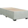 Box spring postel s matrací 90x190 cm samet [3290784] (Barva Modrá)