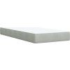Box spring postel s matrací 90x190 cm samet [3290784] (Barva Modrá)