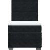 Box spring postel s matrací 90x190 cm samet [3290784] (Barva Modrá)