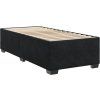 Box spring postel s matrací 90x190 cm samet [3290784] (Barva Modrá)