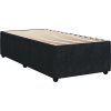 Box spring postel s matrací 90x190 cm samet [3287630] (Barva Modrá)