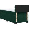 Box spring postel s matrací 90x190 cm samet [3288492] (Barva Světle šedá)