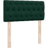 Box spring postel s matrací 90x190 cm samet [3288492] (Barva Světle šedá)