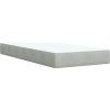 Box spring postel s matrací 90x190 cm samet [3288484] (Barva Modrá)