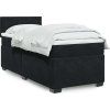 Box spring postel s matrací 90x190 cm samet [3288484] (Barva Modrá)
