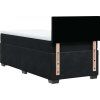 Box spring postel s matrací 90x190 cm samet [3288484] (Barva Modrá)