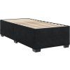 Box spring postel s matrací 90x190 cm samet [3288484] (Barva Modrá)