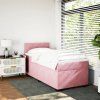 Box spring postel s matrací 90x190 cm samet [3288484] (Barva Modrá)
