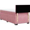 Box spring postel s matrací 90x190 cm samet [3288484] (Barva Modrá)