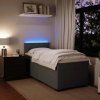 Box spring postel s matrací 90x190 cm samet [3288484] (Barva Modrá)