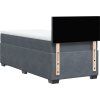 Box spring postel s matrací 90x190 cm samet [3288484] (Barva Modrá)