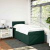 Box spring postel s matrací 90x190 cm samet [3288484] (Barva Modrá)