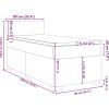 Box spring postel s matrací 90x190 cm samet [3288484] (Barva Modrá)