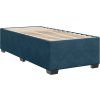 Box spring postel s matrací 90x190 cm samet [3288484] (Barva Modrá)