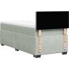 Box spring postel s matrací 90x190 cm samet [3288484] (Barva Modrá)