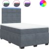 Box spring postel s matrací 120x190 cm samet [3293159]