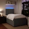 Box spring postel s matrací 120x190 cm samet [3293159]