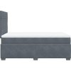 Box spring postel s matrací 120x190 cm samet [3293159]