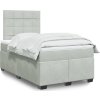 Box spring postel s matrací 120x190 cm samet [3293159]