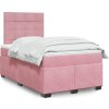 Box spring postel s matrací 120x190 cm samet [3293159]
