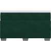 Box spring postel s matrací 120x190 cm samet [3285270] (Barva Tmavě šedá)