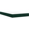 Box spring postel s matrací 120x190 cm samet [3285270] (Barva Tmavě šedá)