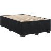 Box spring postel s matrací 120x190 cm samet [3285270] (Barva Tmavě šedá)