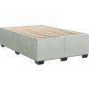 Box spring postel s matrací 120x190 cm samet [3285270] (Barva Tmavě šedá)