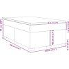 Box spring postel s matrací 120x190 cm samet [3285270] (Barva Tmavě šedá)