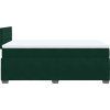 Box spring postel s matrací 120x190 cm samet [3286260] (Barva Černá)