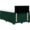 Box spring postel s matrací 120x190 cm samet [3286260] (Barva Černá)