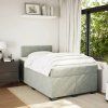 Box spring postel s matrací 120x190 cm samet [3286260] (Barva Černá)