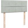 Box spring postel s matrací 120x190 cm samet [3286260] (Barva Černá)