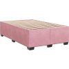 Box spring postel s matrací 120x190 cm samet [3286260] (Barva Černá)