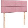 Box spring postel s matrací 120x190 cm samet [3286260] (Barva Černá)