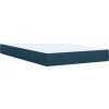 Box spring postel s matrací 120x190 cm samet [3286260] (Barva Černá)