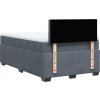 Box spring postel s matrací 120x190 cm samet [3286274] (Barva Modrá)