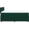 Box spring postel s matrací 140x190 cm samet [3287734] (Barva Světle šedá)