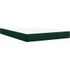 Box spring postel s matrací tmavě 140x190 cm samet [3292334] (Barva Světle šedá)