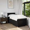 Box spring postel s matrací 80 x 200 cm textil [3286515] (Barva Tmavě šedá)